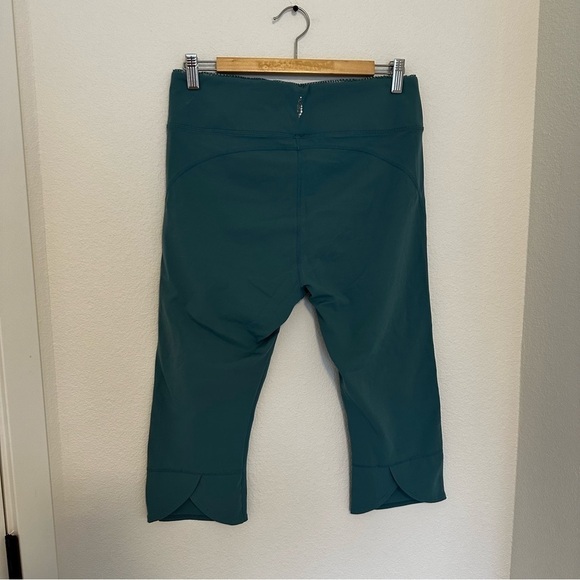 Free People Movement Get Shorty Leggings Blue Turquoise Size XL Women’s Cropped - Picture 7 of 11